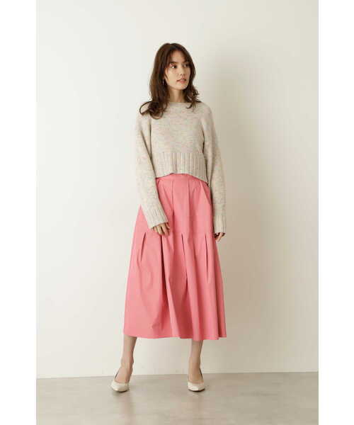 「JILL STUART」 長袖ニット FREE ベージュ レディース_画像6