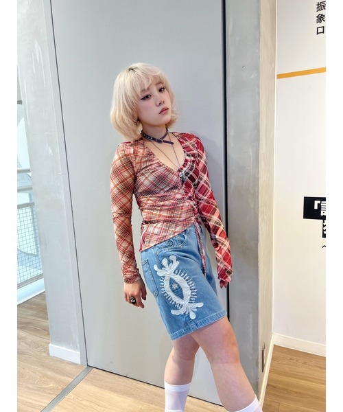 Desigual（デシグアル） ジーンズ デニム デニムパンツ 刺繍入り