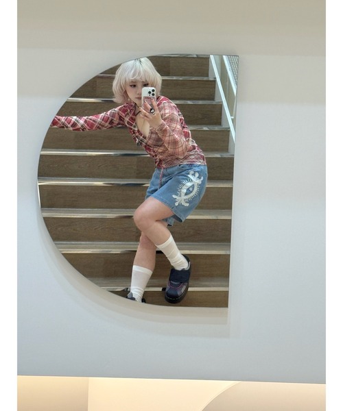 Desigual（デシグアル） ジーンズ デニム デニムパンツ 刺繍入り