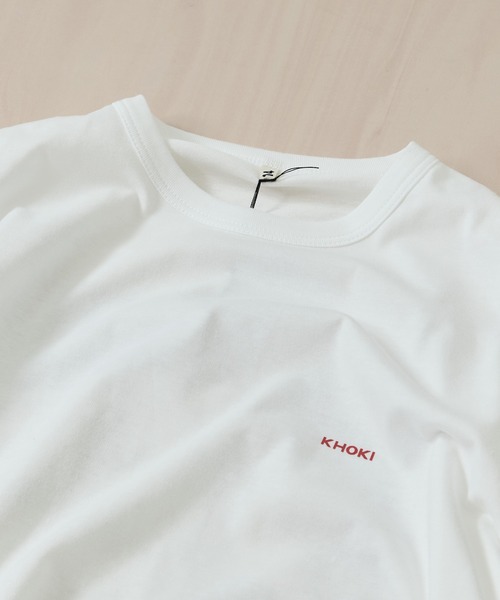 KHOKI Tシャツ ホワイト　極美品 KHOKI（コッキ） tシャツ 「KHOKI/コッキ」The House T Shirt メンズ