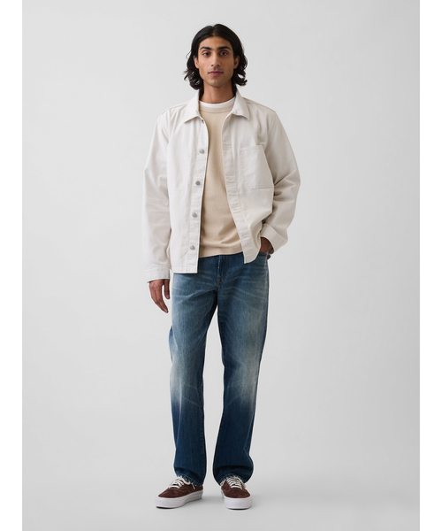 GAP（ギャップ） デニムジャケット gジャン キャンバス リラックス