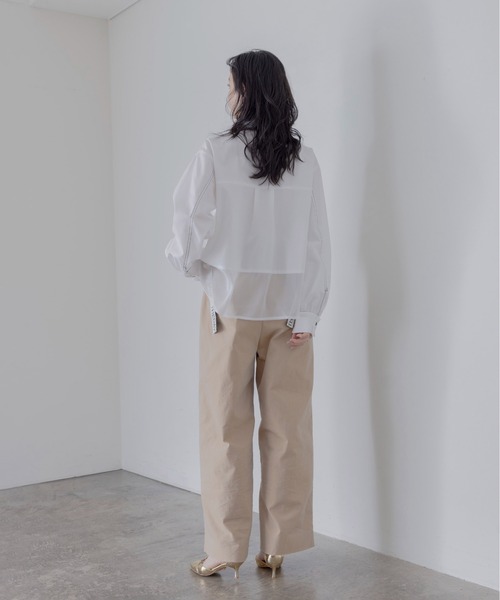 「Eimee Law」 長袖ブラウス FREE ホワイト レディース_画像4