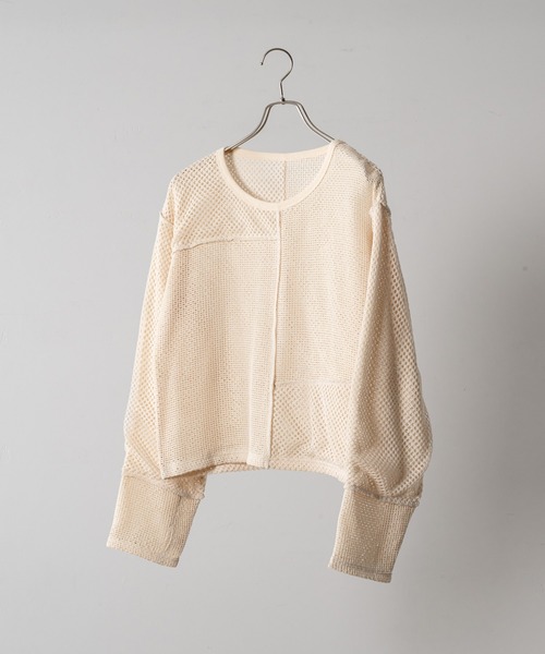 「soerte」 長袖Tシャツ 1 カーキ メンズ_画像2
