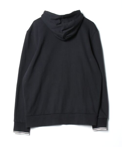 FRED PERRY（フレッドペリー） ジップアップパーカー X-LARGE ブラック