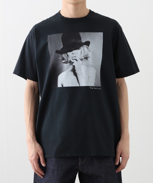 「Couture d'adam」 半袖Tシャツ 40 ブラック メンズ_画像6