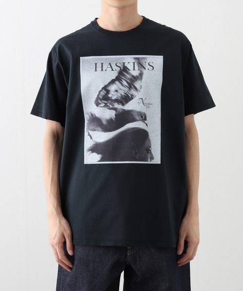 「Couture d'adam」 半袖Tシャツ 40 ブラック メンズ_画像9