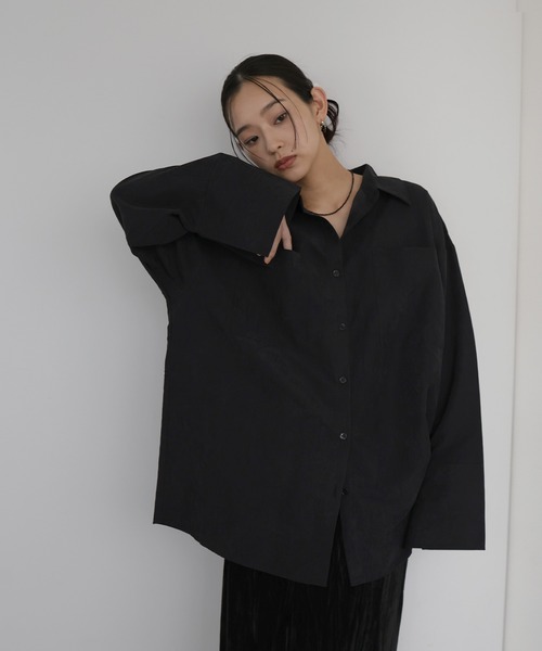 「hellam」 長袖シャツ FREE アイボリー レディース_画像2