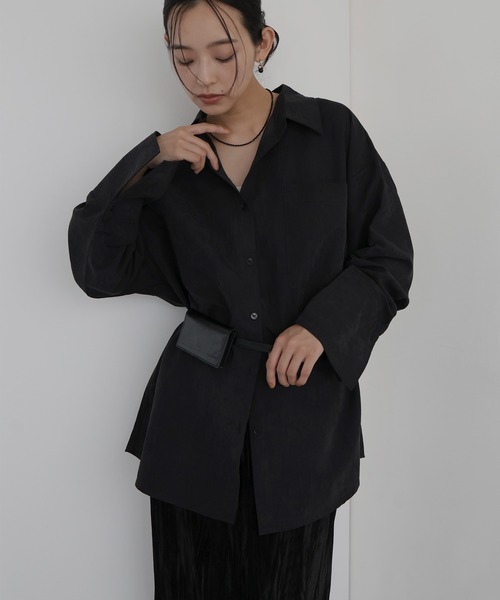「hellam」 長袖シャツ FREE アイボリー レディース_画像5