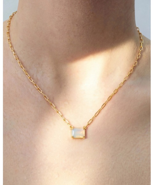 ネックレス 「les bonbon」recto necklace/レクト ネックレス レディースの画像