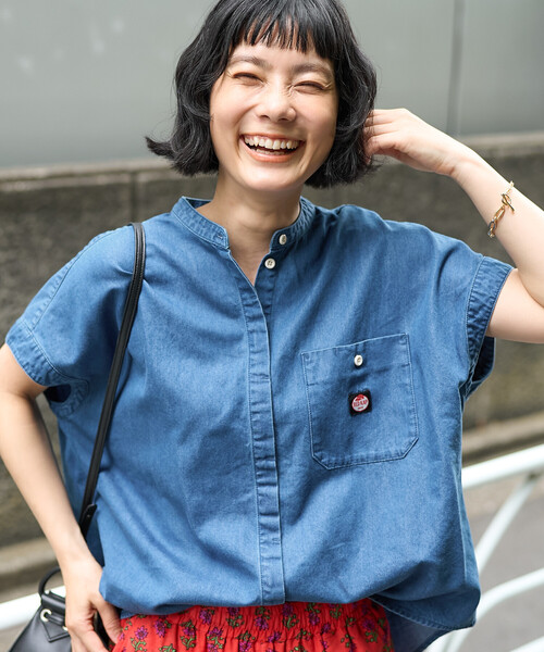 FREAK'S STORE（フリークスストア） ブラウス シャツ 夏 RED KAP