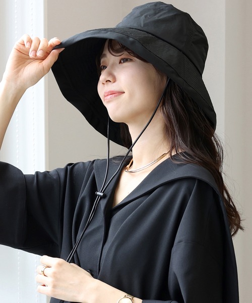 【超美品】ANTEPRIMA 日本製 UV加工軽量ワイヤー入りワイドブリムハット Aletta vita 帽子 ハット uvカット 紫外線カット レディース UV加工