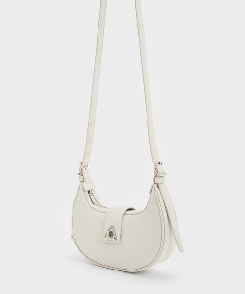 「CHARLES & KEITH」 2WAYバッグ S スミクロ レディース_画像3