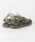 「Teva」 フラットサンダル W7 グリーン...の詳細画像1