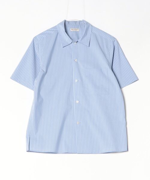 「BEAUTY&YOUTH UNITED ARROWS」 半袖シャツ M ブルー メンズ_画像3