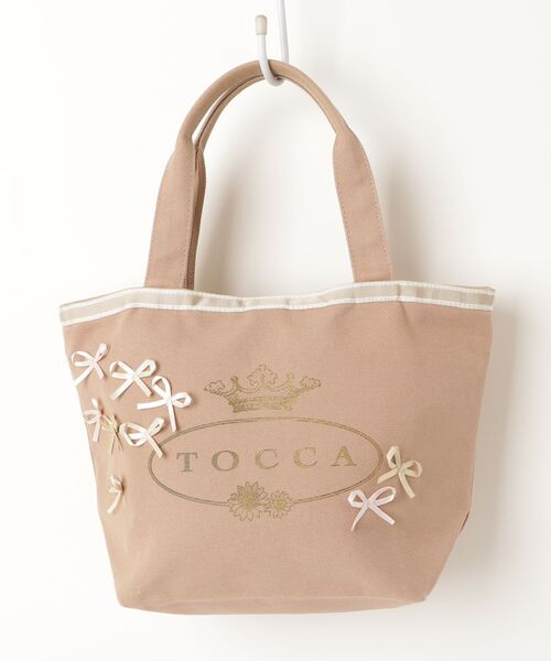 TOCCA（トッカ） リボントートバッグ - ベージュ レディース 