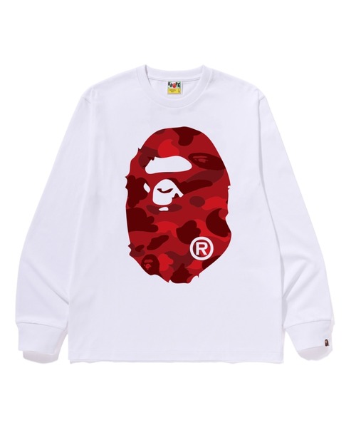 A BATHING APE（アベイシングエイプ） tシャツ COLOR CAMO BIG APE