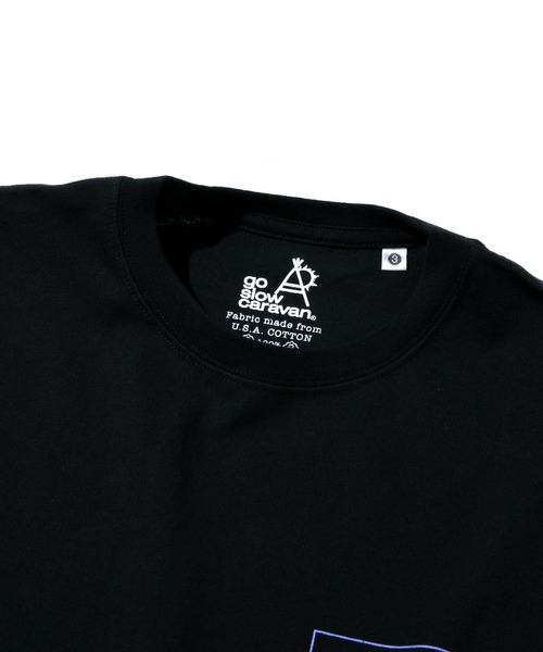 「go slow caravan」 半袖Tシャツ X-LARGE イエロー メンズ_画像2