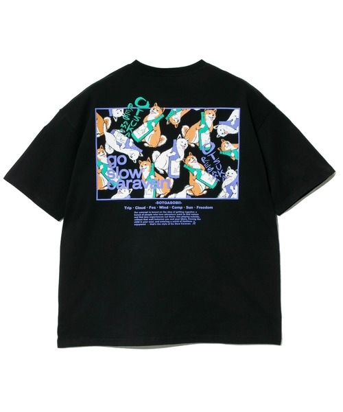 「go slow caravan」 半袖Tシャツ X-LARGE イエロー メンズ_画像8