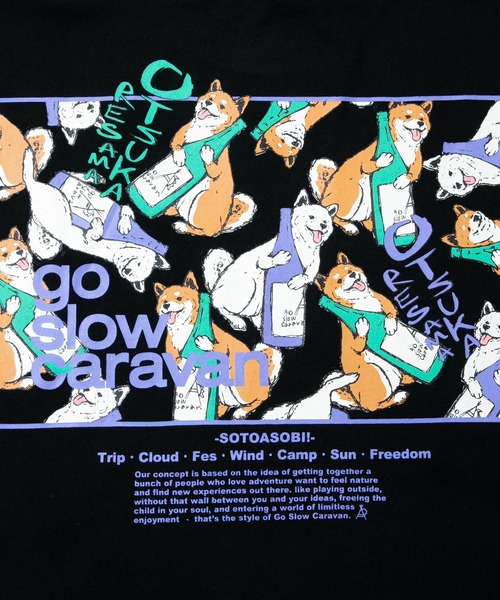 「go slow caravan」 半袖Tシャツ X-LARGE イエロー メンズ_画像9