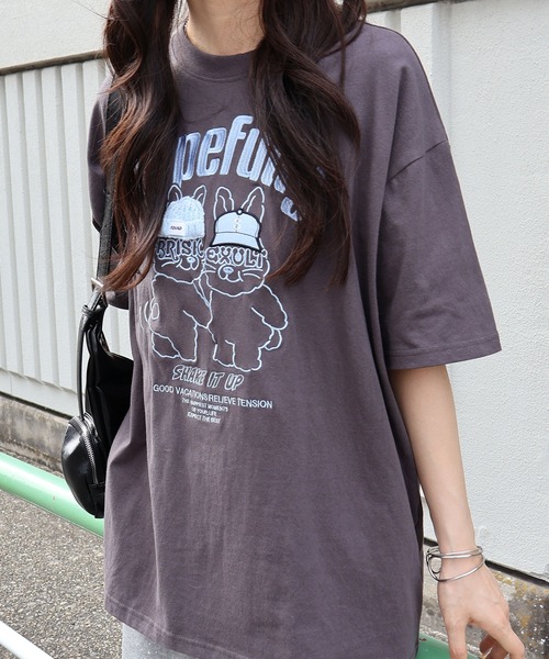 「SpRay」 半袖Tシャツ FREE オートミール レディース_画像2