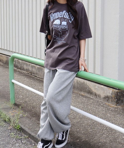 「SpRay」 半袖Tシャツ FREE オートミール レディース_画像4