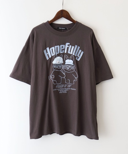「SpRay」 半袖Tシャツ FREE オートミール レディース_画像8