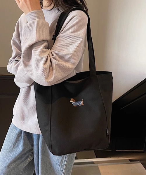 TONE SELECT GOODS トートバッグ urbanfemine./ダックスフンド刺繍