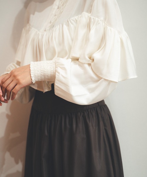「LADYMADE」 長袖ブラウス FREE ブラック レディース_画像3