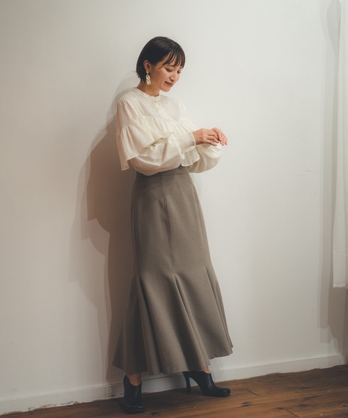 「LADYMADE」 長袖ブラウス FREE ブラック レディース_画像4