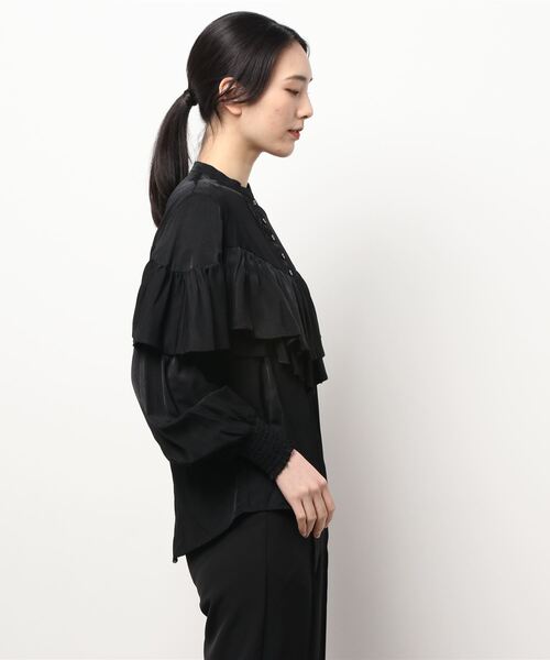「LADYMADE」 長袖ブラウス FREE ブラック レディース_画像5