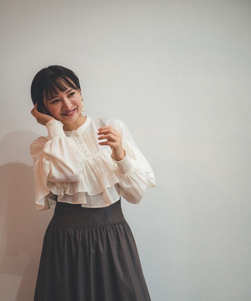 「LADYMADE」 長袖ブラウス FREE ブラック レディース_画像8