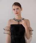 パーティードレス ドレス 「LEJA」ネックビ...の詳細画像5