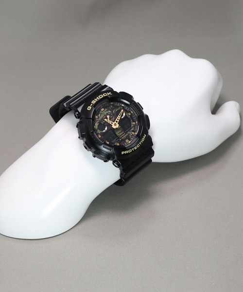 完働品　カシオ　G-SHOCK 「Camouflage Dial Series（カモフラージュダイアルシリーズ）」 のモデル、型番 GA-100CF 　定価20,350円 Amazon.co.jp: カシオ 腕時計 ジーショック Camouflage Dial Series GA