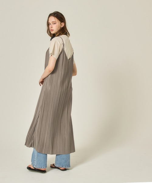 coca ワンピース プリーツキャミワンピース レディース : ZOZOTOWN 