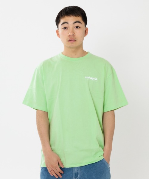 tシャツ 「mahagrid/マハグリッド」ORIGIN LOGO TEE/オリジンロゴ 半袖Tシャツ レディース メンズ