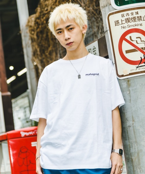 tシャツ 「mahagrid&frasl;マハグリッド」ORIGIN LOGO TEE&frasl;オリジンロゴ 半袖Tシャツ レディース メンズ