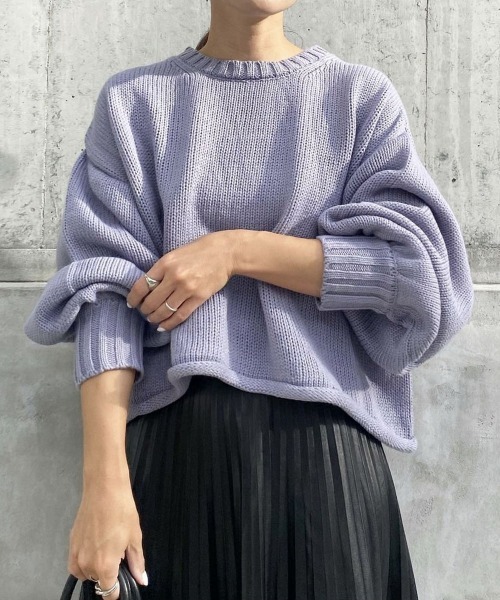 【美品✨】アドーア クルーネック 春夏ロング丈ニット スリット黒 M 38長袖 楽天市場】袖スリットニット レディース M L 袖スリット ニット
