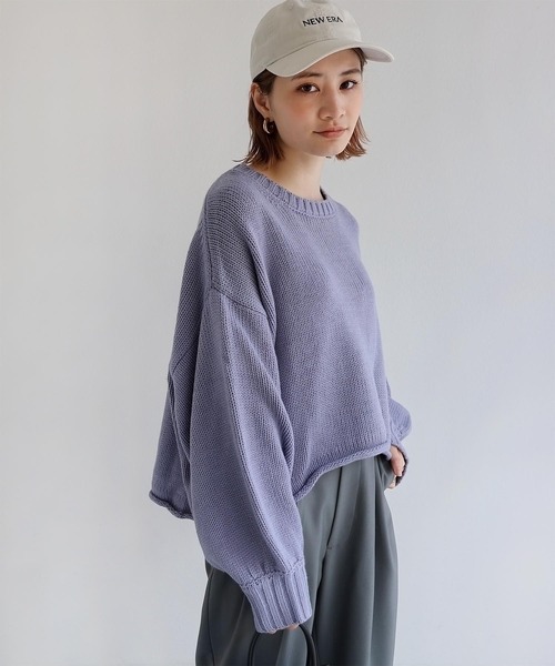 MHL.(エムエイチエル) 長袖セーター サイズ2 M レディース - グレー クルーネック MHL. エムエイチエル ニット・セーター L チャコールグレー
