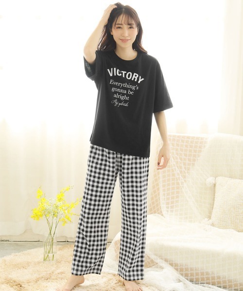 ギンガムチェック パジャマ上下 最大52 Offクーポン