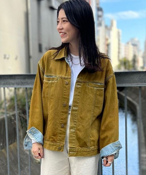 Johnbull（ジョンブル） デニムジャケット gジャン オーバダイデニム