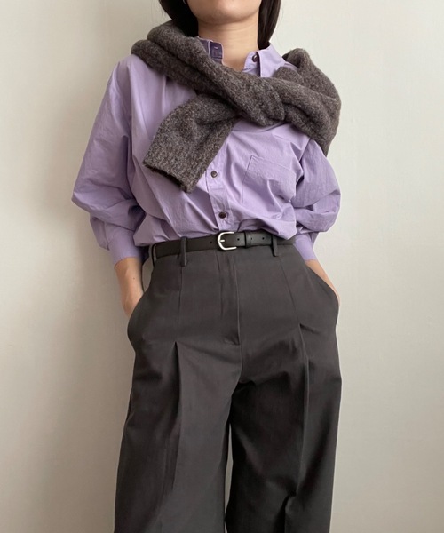 「Didot.showroom」 長袖シャツ FREE ベージュ レディース Didot.showroom 「Didot.showroom」 長袖カットソー FREE サンド