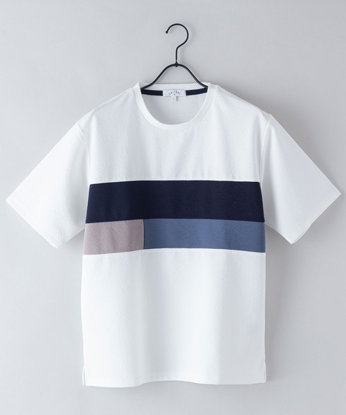 IKE THE LIVE HANDSHAKING タオルとTシャツセット XL 楽天市場】ストライプ柄 切り替えシャツ シャツ メンズ トップス