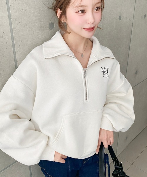 moment+ トレーナー スウェット 「累計販売枚数1万枚突破！」裏起毛