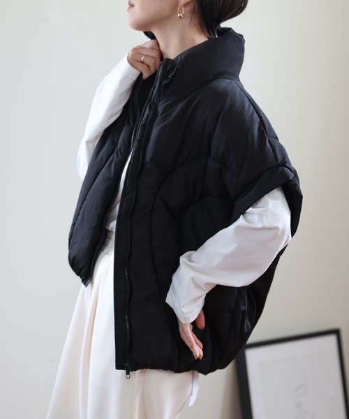 ULEULA（ウルア） ダウンベスト ベスト オーバーショルダーエコダウン