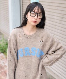 FREAK'S STORE（フリークスストア） ニット セーター ダメージ