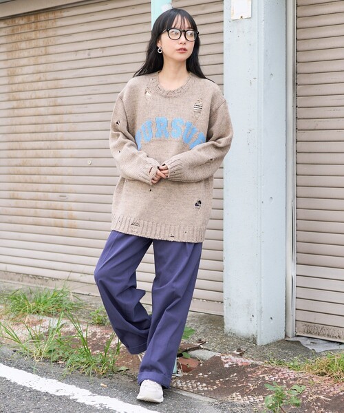 FREAK'S STORE（フリークスストア） ニット セーター ダメージ