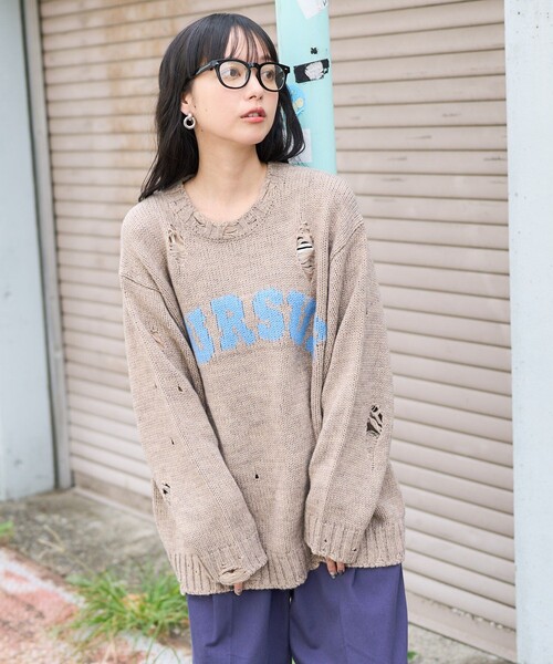FREAK'S STORE（フリークスストア） ニット セーター ダメージ