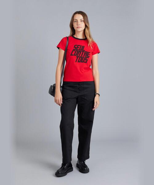 tシャツ SES2 TS BRANDO Tシャツ レディース agnes b. tシャツ SES2 TS BRANDO Tシャツ レディース