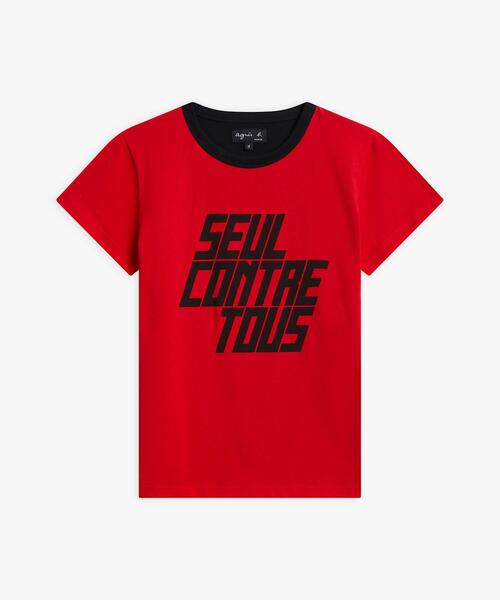 tシャツ S823 TS BRANDO Tシャツ レディース agnes b. tシャツ S823 TS BRANDO Tシャツ レディース