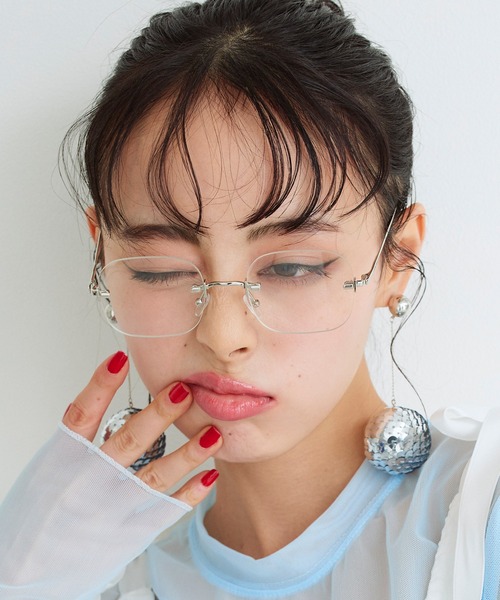 Narcissus（ナルシス） 伊達メガネ メガネ 眼鏡 「Narcissus」リムレス